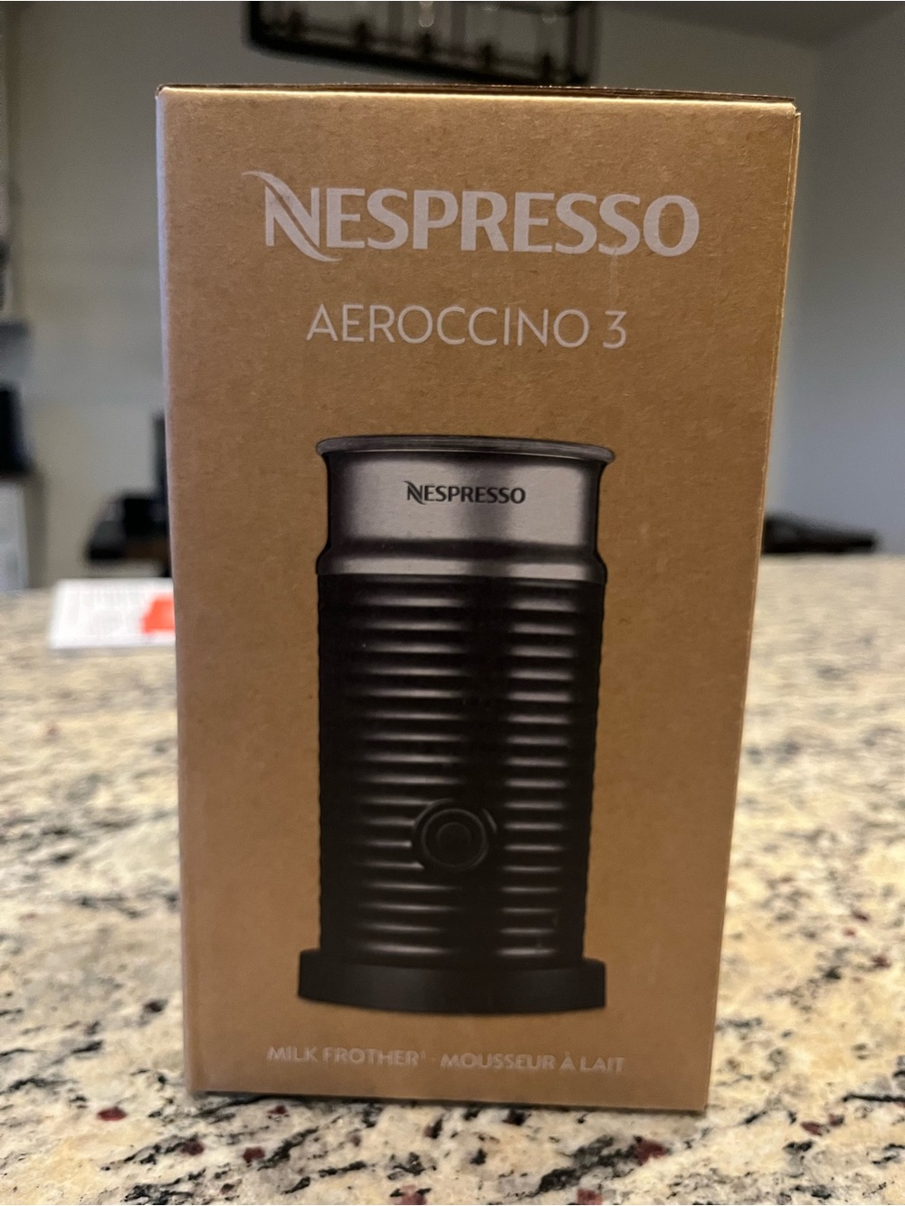 Nespresso Aeroccino 3 Milk Frother - Brand New